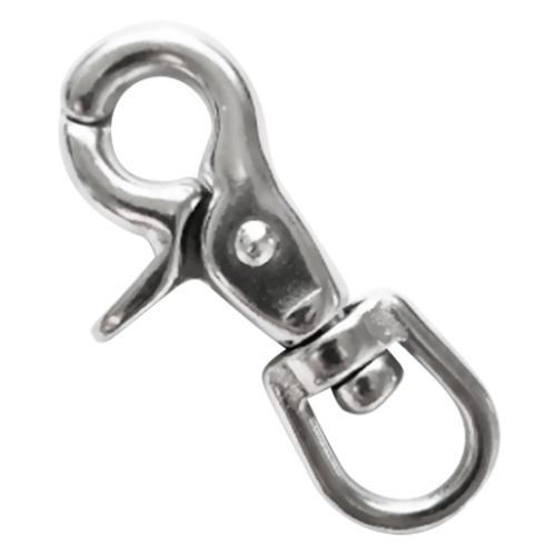 Lobster Claw Clip - stainless clip for leads and lanyards - Click Image to Close